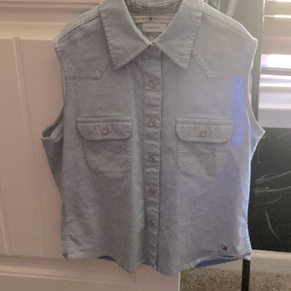 Blue Tommy Hilfiger shirt size small
